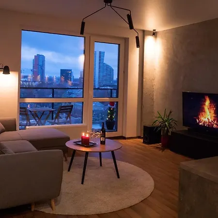Amazing View┃unique Interior┃10min Walk To Center 维尔纽斯