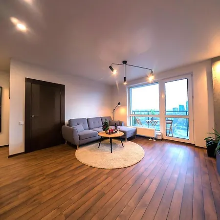 公寓 Amazing View┃unique Interior┃10min Walk To Center 维尔纽斯