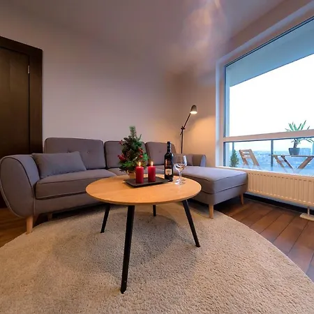 Amazing View┃unique Interior┃10min Walk To Center Apartment Vilnius