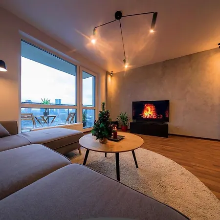 Amazing View┃unique Interior┃10min Walk To Center 维尔纽斯